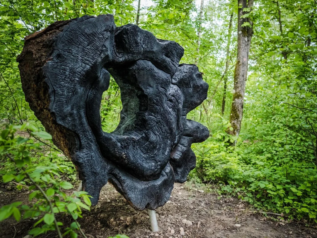 Einweihung  meiner beiden Skulpturen im Circle-Park des Flughafen Zürichs.